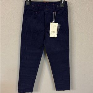 Elegant Navy Kids Formal Pants